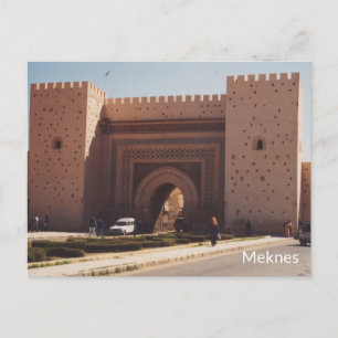 Meknes - Marokko Briefkaart