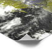 Mekong Delta en de Tonle Sap Poster (Hoek)