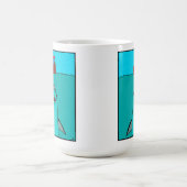 Mel de haai koffiemok (Center)