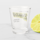 Mel Markon's, Zanadu, Chicago, Illinois Shot Glas (Achterkant)