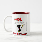 Mel "MOL : MEOW OUD" Mug (Gauche)
