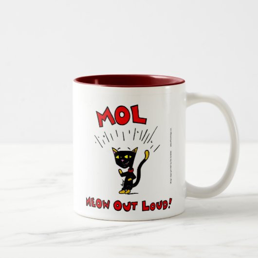 Mel "MOL : MEOW OUD" Mug (Droit)