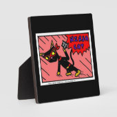Mel NINJA CAT Plaque Fotoplaat (Voorkant)