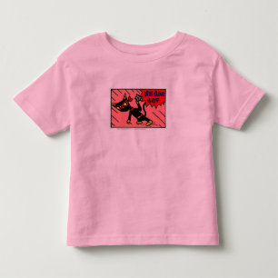 Mel NINJA KAT Peuter T-shirt met Ringer