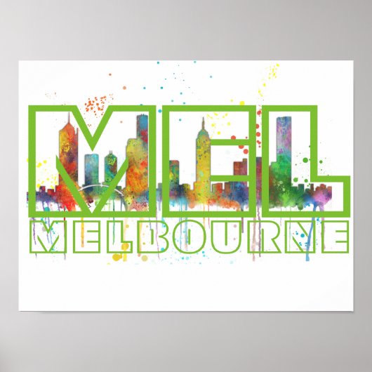 MEL - VICTORIA - Poster (Devant)