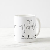 Mela peptide nom mug (Devant droit)