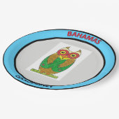 Melamine Bord Chickcharnie Bahamas (Gekanteld)