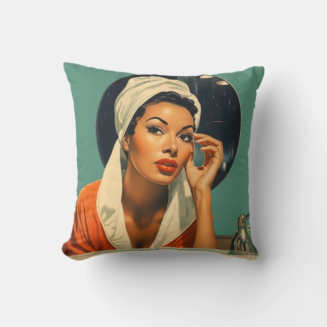  melanated beauty kussen (Voorkant)