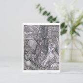 Melancholia, Albrecht Durer Briefkaart (Staand voorkant)