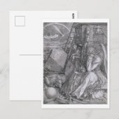 Melancholia, Albrecht Durer Briefkaart (Voorkant / Achterkant)