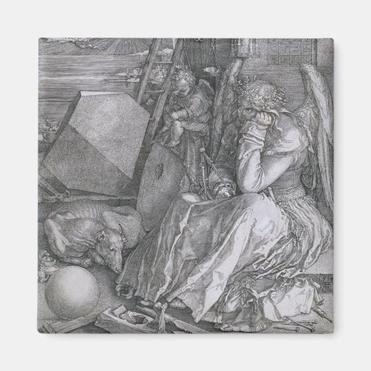 Melancholia, Albrecht Durer Magneet (Voorkant)