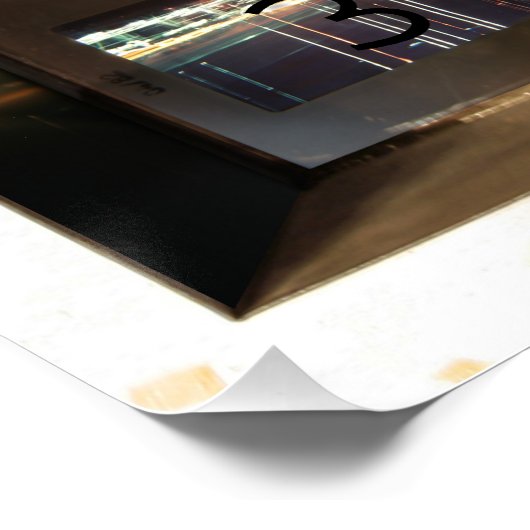 Melancholia Hors Propos van Pascale Baud Perfect Poster (Hoek)