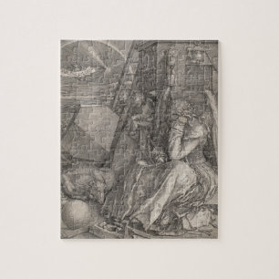 Melancholia I, graving door Albrecht Durer Legpuzzel