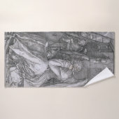 Melancholie, Albrecht Dürer Badhanddoek (Badhanddoek)