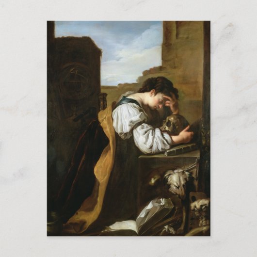 Melancholie Briefkaart (Voorkant)