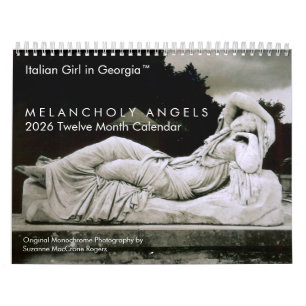 Melancholische engelen - 2026 Twaalf Maanden Kalen Kalender