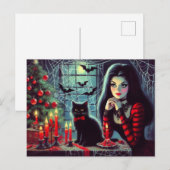 Melancholische Feestdagen Briefkaart (Voorkant / Achterkant)