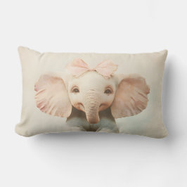 Melancholy Elephant - De Melancolische olifant Kussen