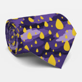 Melancholy Fantasy Rain Stropdas (Opgerold)