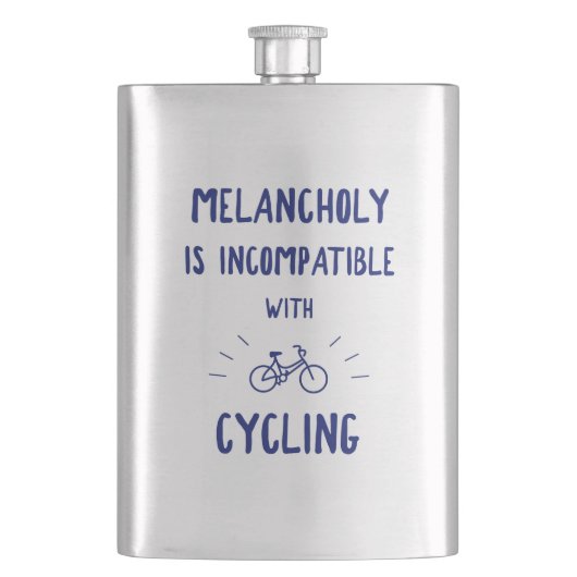 Melancholy is niet compatibel met fietsen flacon (Voorkant)
