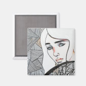 Melancholy Magneet (Voorkant / Achterkant)
