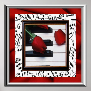 Melancholy Music en Rozen Poster