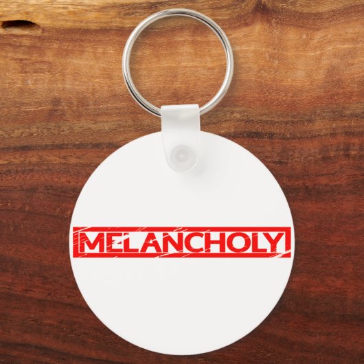 Melancholy Stamp Sleutelhanger (Voorkant)