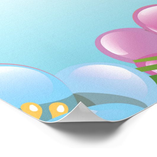 Melanesia Toucan reisposter Poster (Hoek)