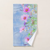 Mélange de ciel printanier (Serviette à main)