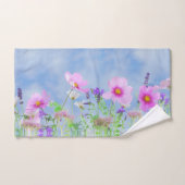 Mélange de ciel printanier (Serviette à main)