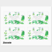 Mélange de Cuisine culinaire Étiquette de produit  (Feuille)