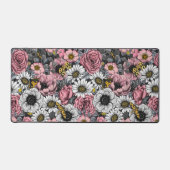 Mélange de papillons de nuit en rose et gris (Recto)