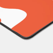Mélange de sourire en orange et blanc (Coin)
