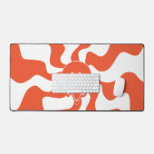 Mélange de sourire en orange et blanc (Clavier et souris)