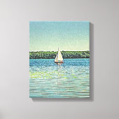 Mélange d'oeuvres murales en toile de média (Recto)