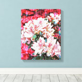 Mélange d'oeuvres murales en toile de média (Insitu (Plancher de Bois))