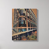 Mélange d'oeuvres murales en toile de média (Recto)