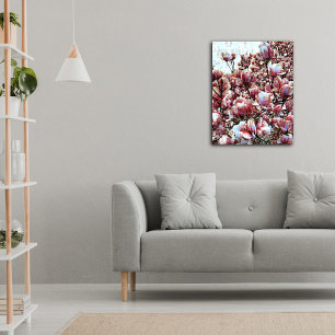 Mélange d'oeuvres murales en toile de média