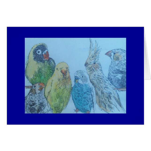 mélange d'oiseau (Devant horizontal)