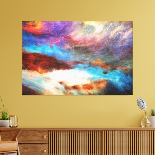 Mélange Extraordinaire d'impression de toile coule (Insitu(Salon))