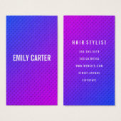 Mélange minimaliste violet (Devant & derrière)