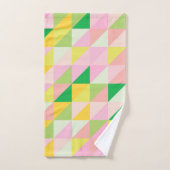 Mélange Motif de maquette géométrique dans les cou (Serviette à main)