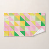 Mélange Motif de maquette géométrique dans les cou (Serviette à main)