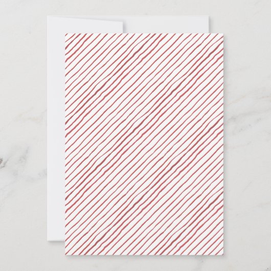 Mélange | Noël Fête Invitation (Dos)