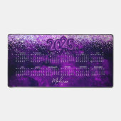 Mélange parties scintillant or violet foncé faux c (Recto)