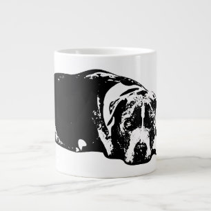 Mélange Pitbull Monochrome Gaze Mug