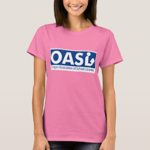 Melange Ringer T-Shirt van Logo van OASL