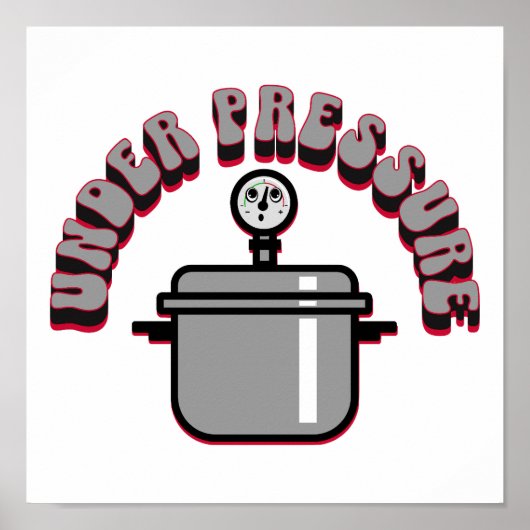 Mélange Sous Pression Cooker Poster (Devant)