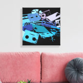 Mélanger les bandes de toile enroulée (Insitu(Salon))