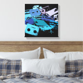 Mélanger les bandes de toile enroulée (Insitu(Chambre))